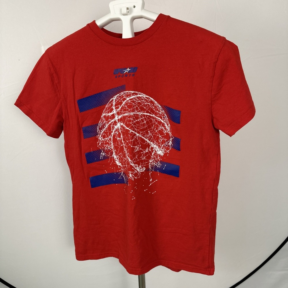 Upward Sports Sz YXL T-Shirt Youth Sports Jersey Red Blue White